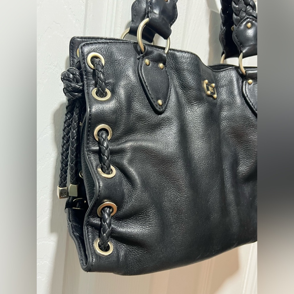 Michael Kors black leather shoulder bag - Picture 11 of 15
